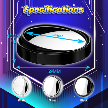 Ellen Adjustable Blind Spot Mirror (2 PCS)