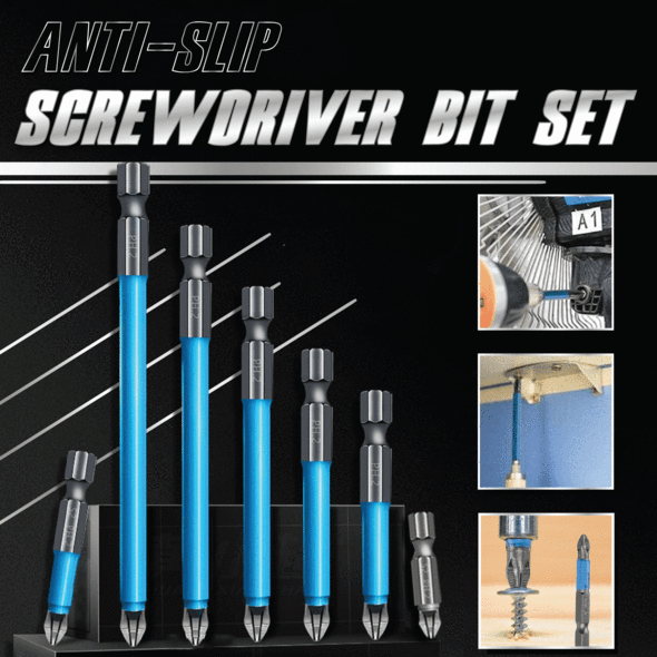 Ellen Anti-slip Screwdriver Bit Set